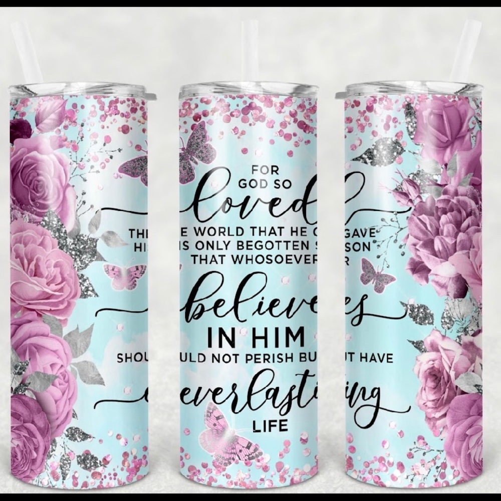 Made to order religious 20 oz tumbler